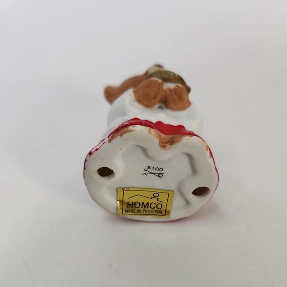 VINTAGE Christmas Choir Boy Bears HOMCO 5100 Set of 3 Singing w/ Candle & Hymnal - Picture 7 of 16